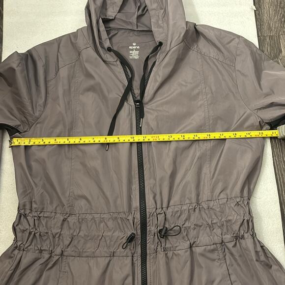 APANA Gray/Black Jetstream Anorak Jacket L Sportswear Gorpcore Athleisure Sporty - Picture 7 of 12
